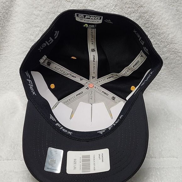Fanatics Pittsburgh Penguins L/XL Stretchfit Hat - New - Picture 7 of 10